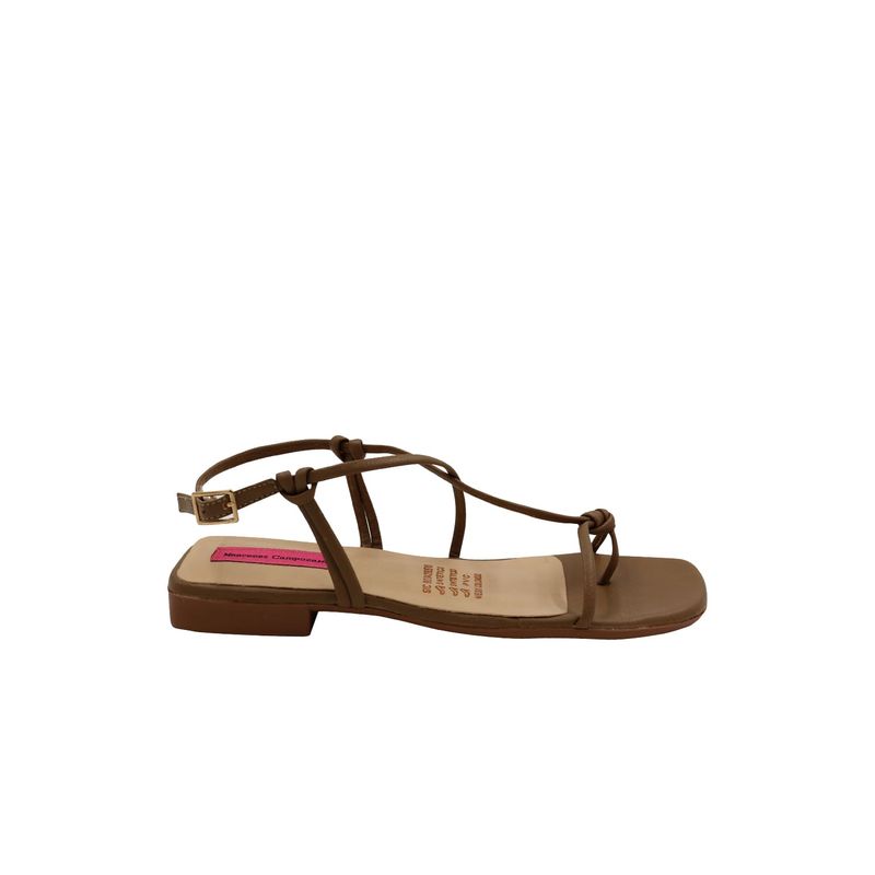Sandalia Plana Beige Spencer