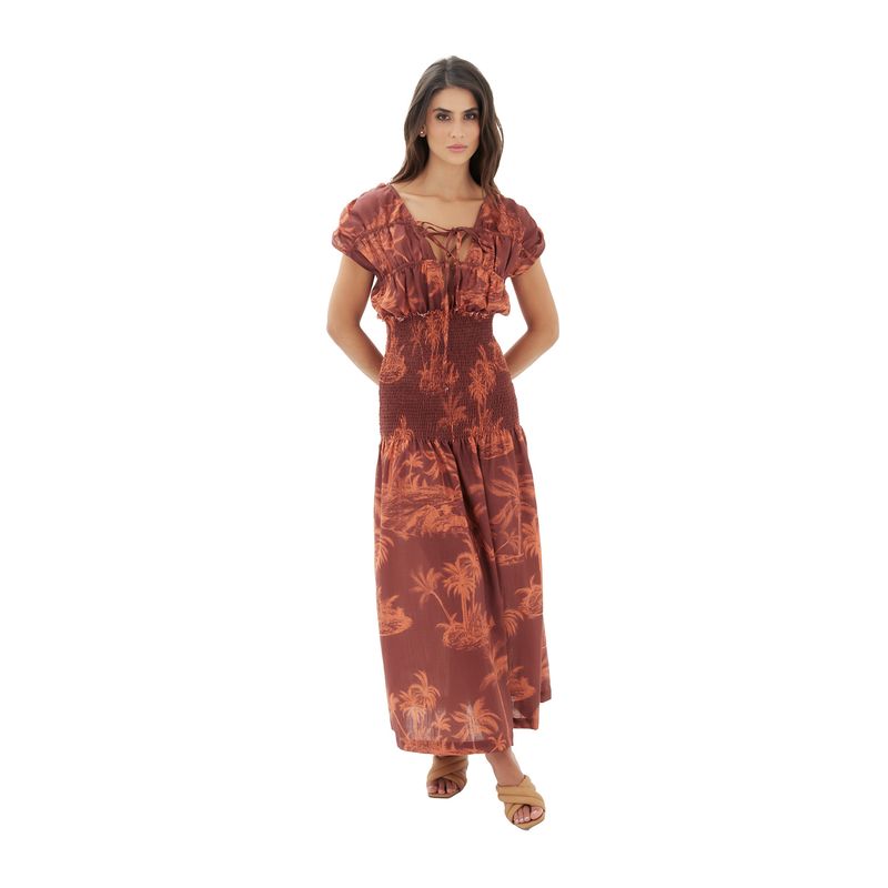 Vestido Largo Carlota Memory_Ter