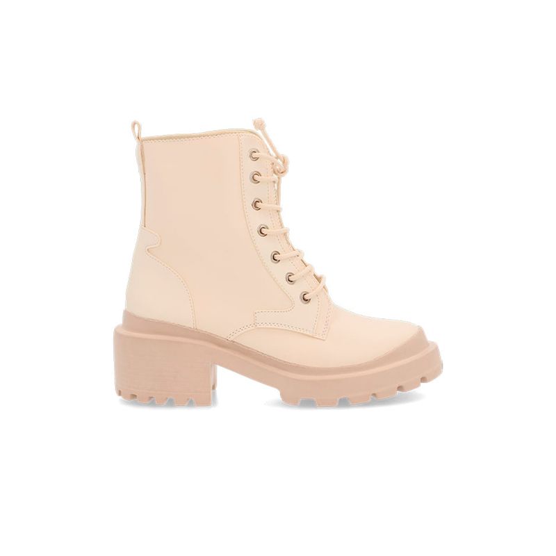 Bota beige para mujer Chelsea