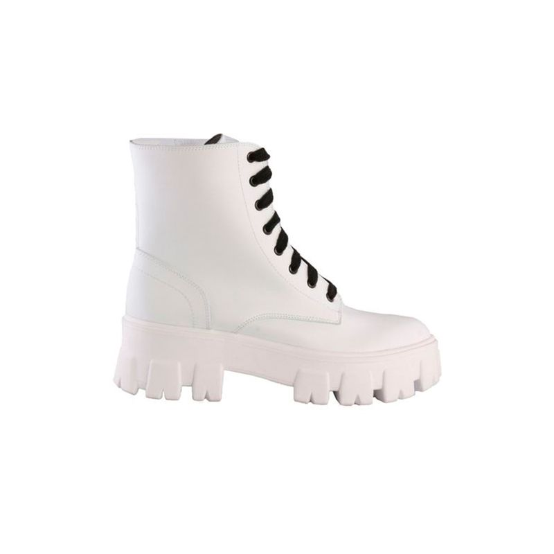 Bota blanca para mujer breka
