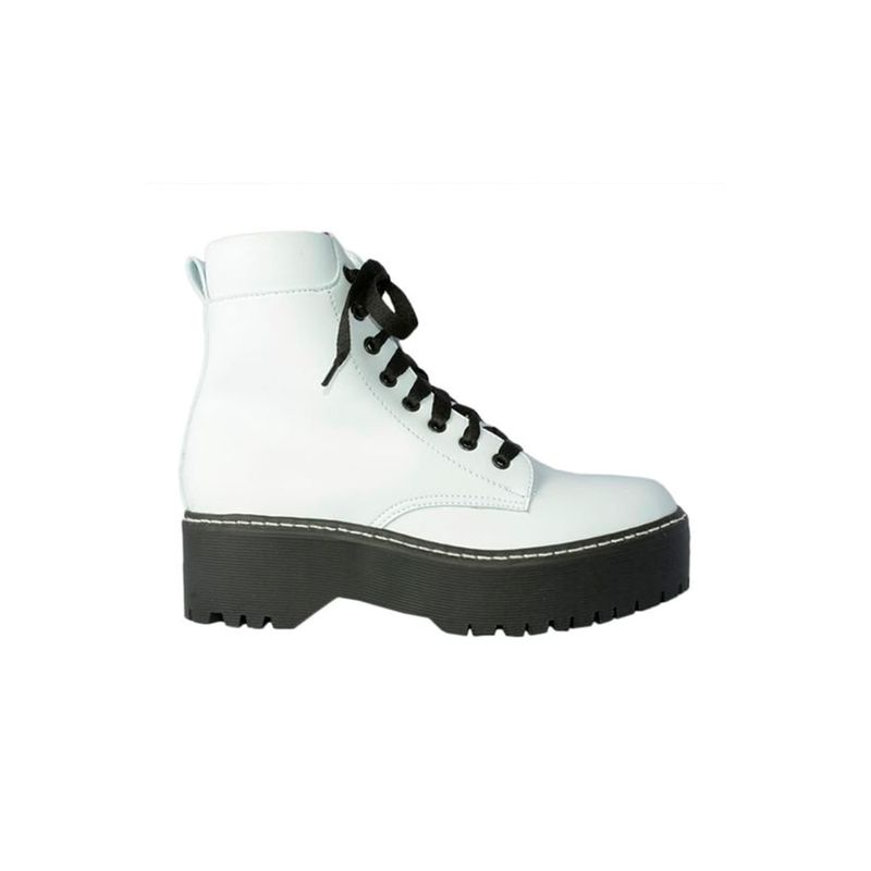 Botin blanco para mujer maddox