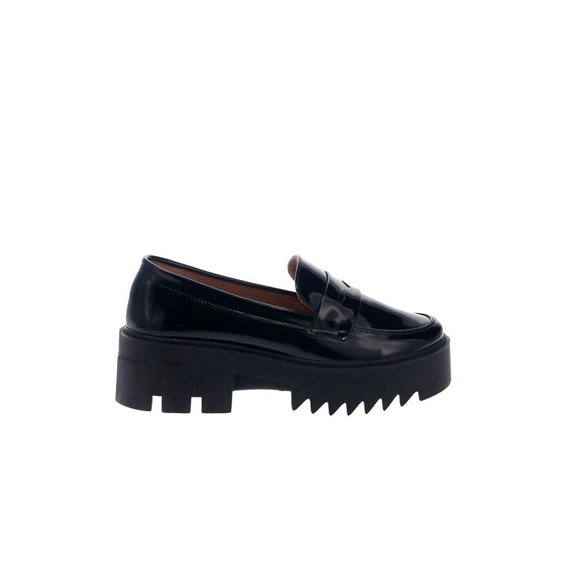 Mocasin Negra para mujer Ilex