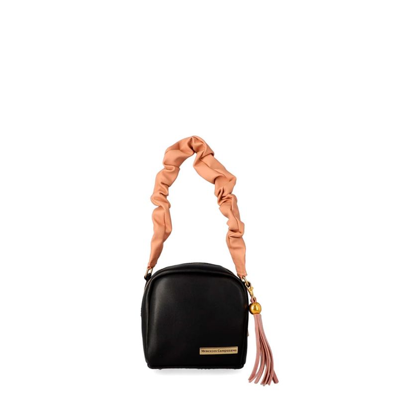 Cartera negra para mujer velute