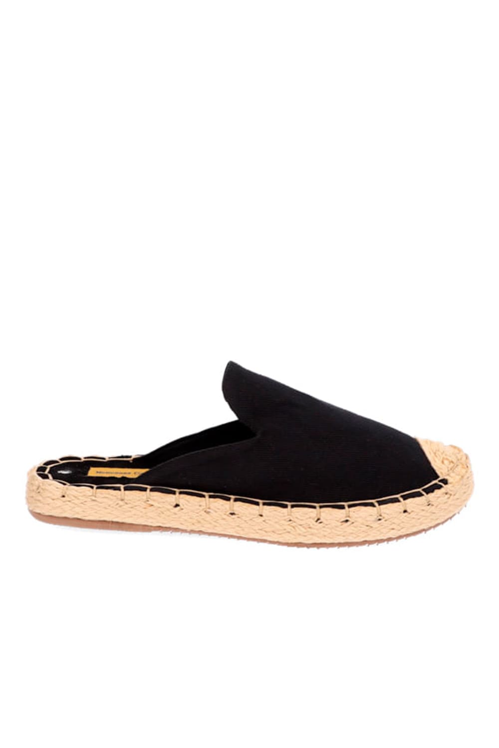 Zueco Spadrilla Cleo Negro