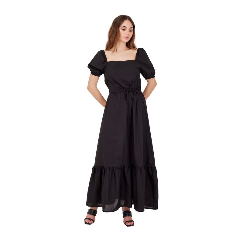 Vestido Largo Tales Of Sun Negro