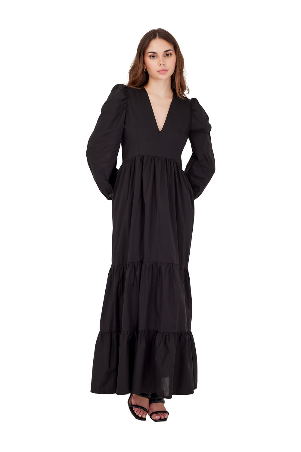 Vestido Largo Glory Negro