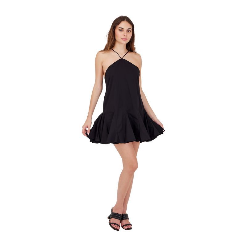 Vestido Corto Cherry Negro