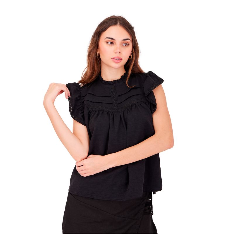 Blusa Negra Bliss