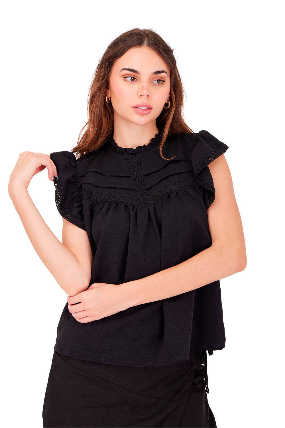 Blusa Negra Bliss