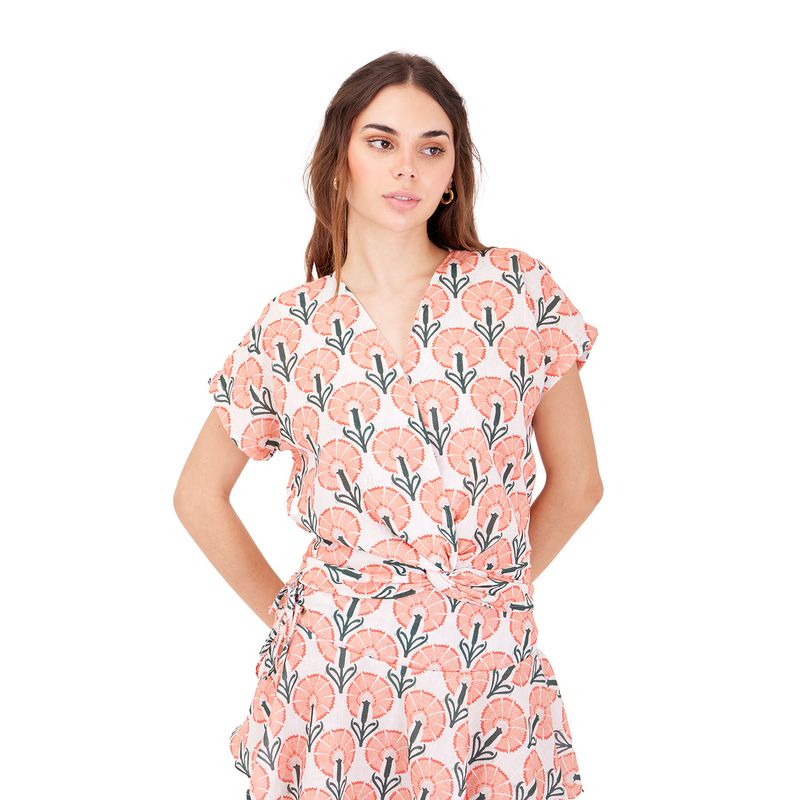 Blusa Enchanted Terracota Hope