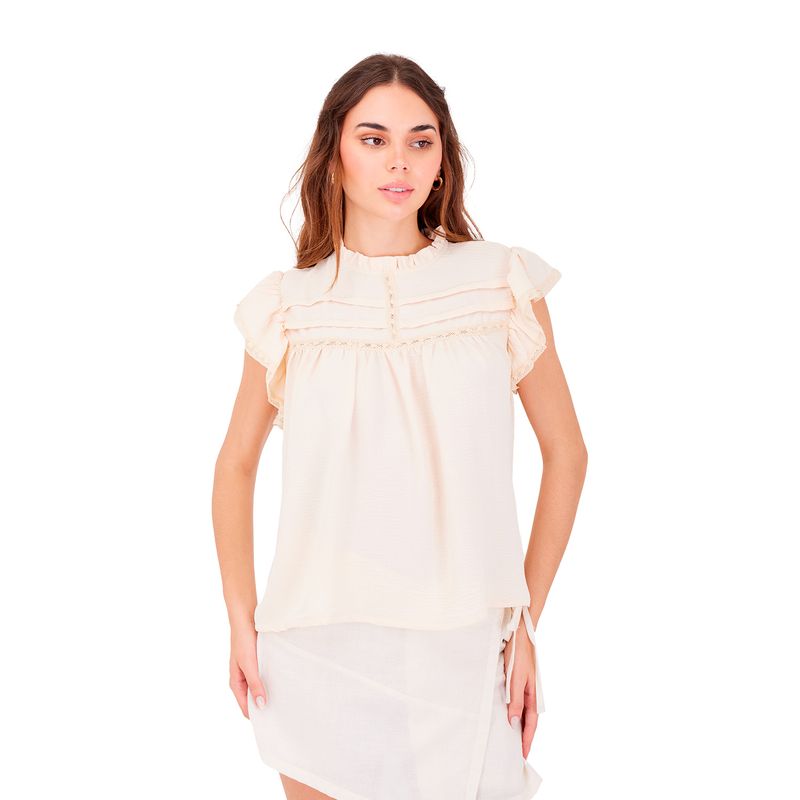 Blusa Beige Bliss