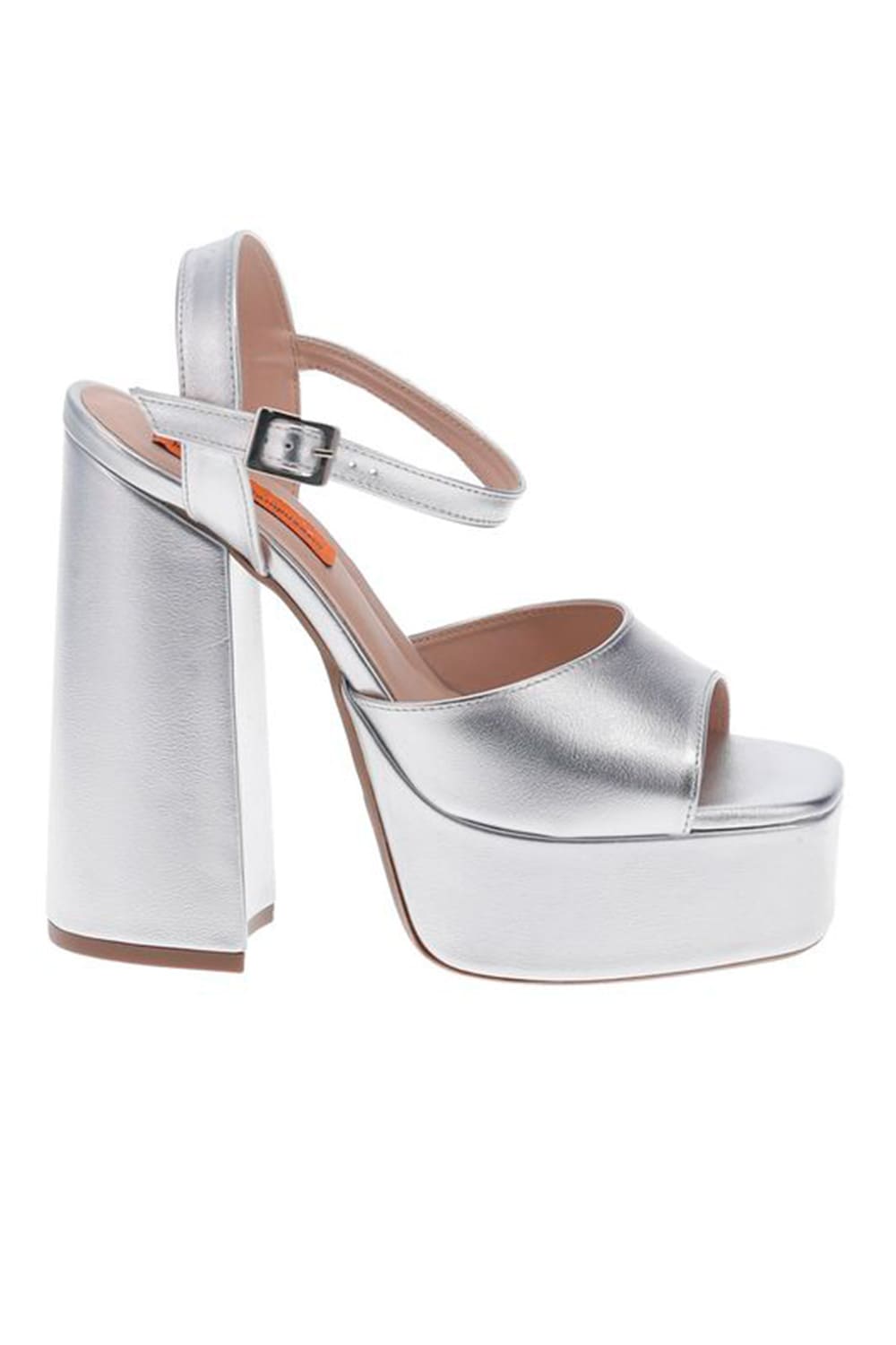 Sandalia Tacon Plata para mujer Audrey