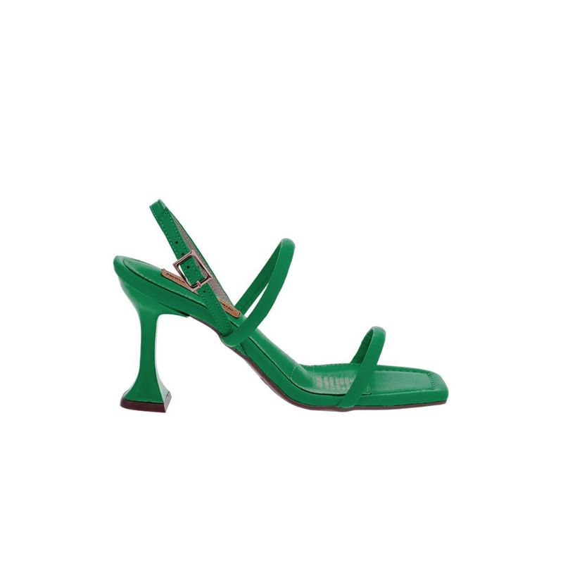 Sandalia Tacon Verde para mujer Lyra