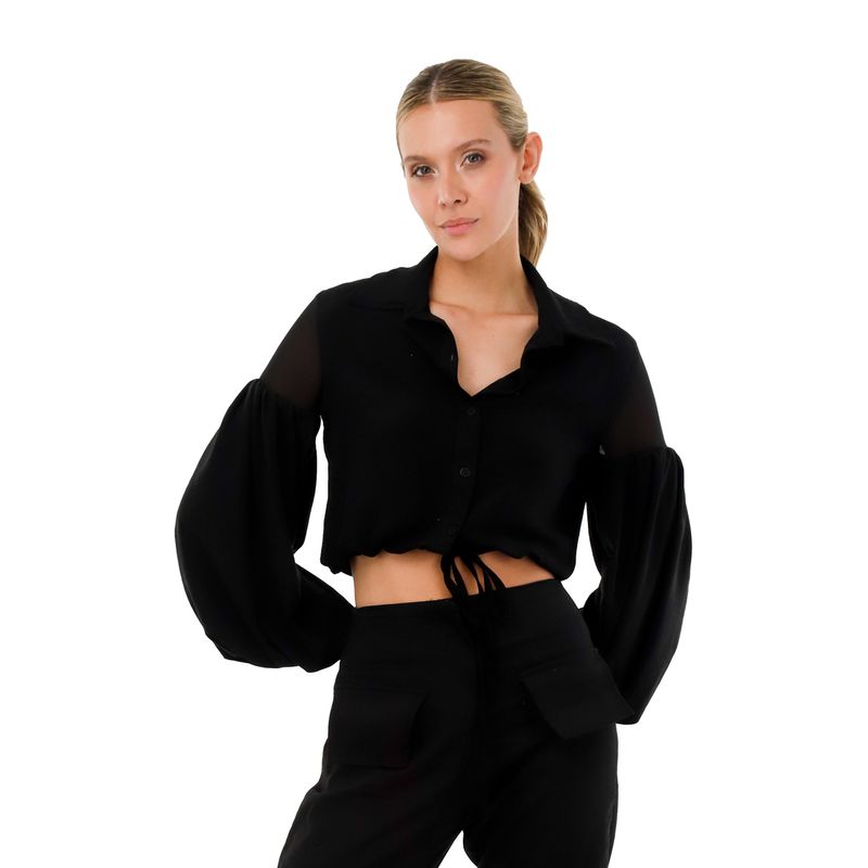 Blusa Gwyneth Negro