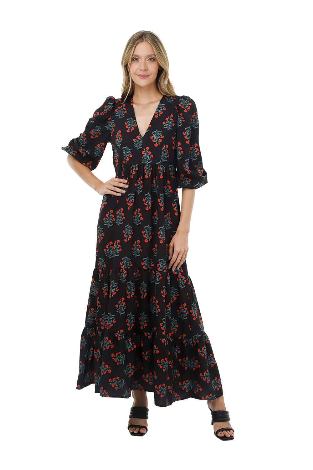 Vestido Largo Glory Vine