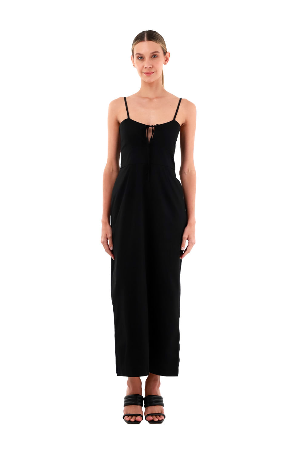 Vestido Largo Pauline Negro