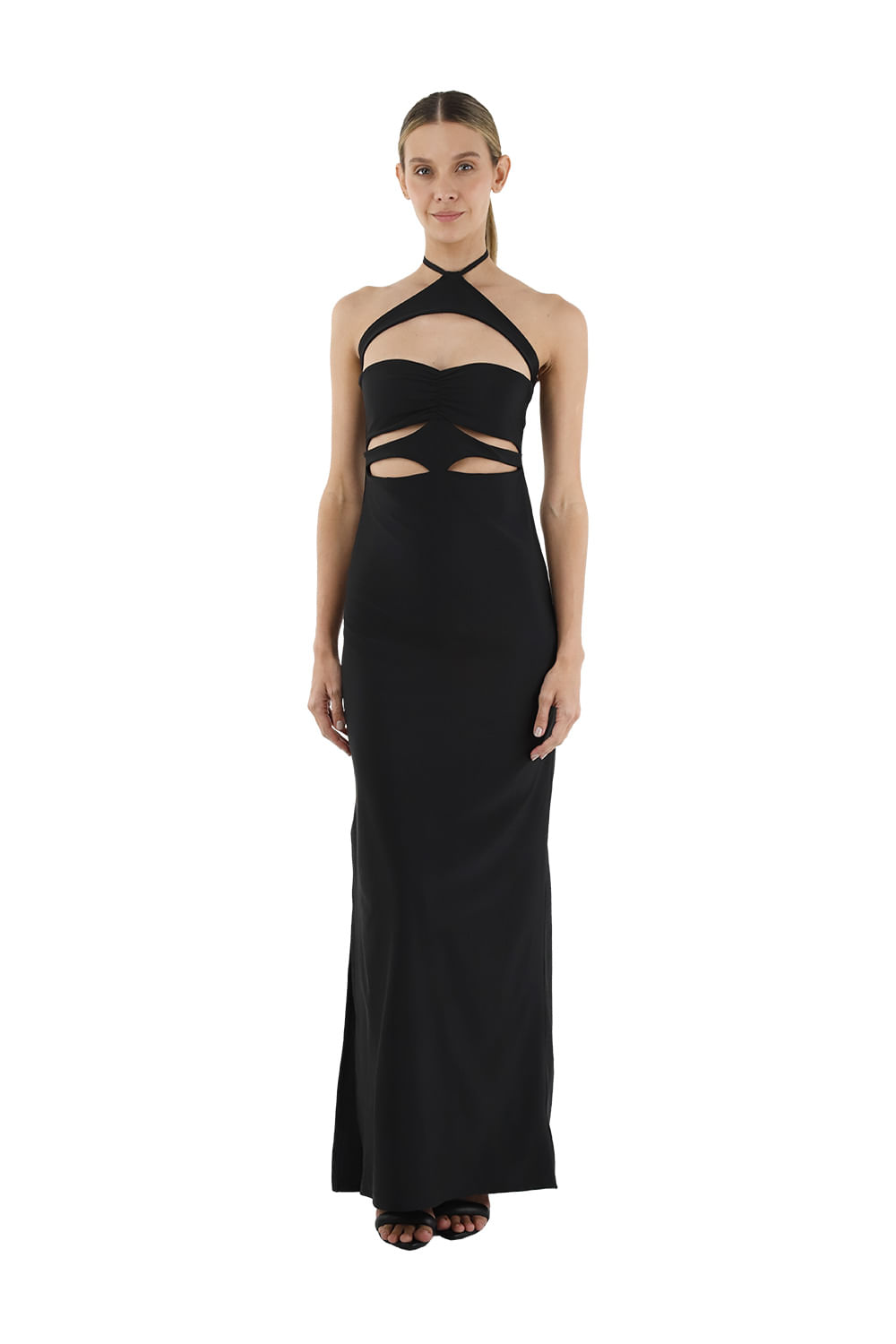 Vestido Largo Arabella Negro