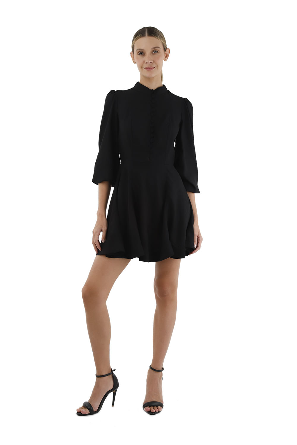 Vestido Corto Juliette Negro