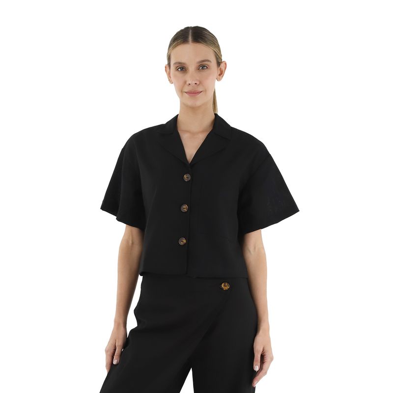 Camisa Charlize Negro