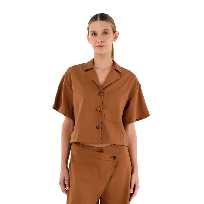 Camisa Charlize Toupe