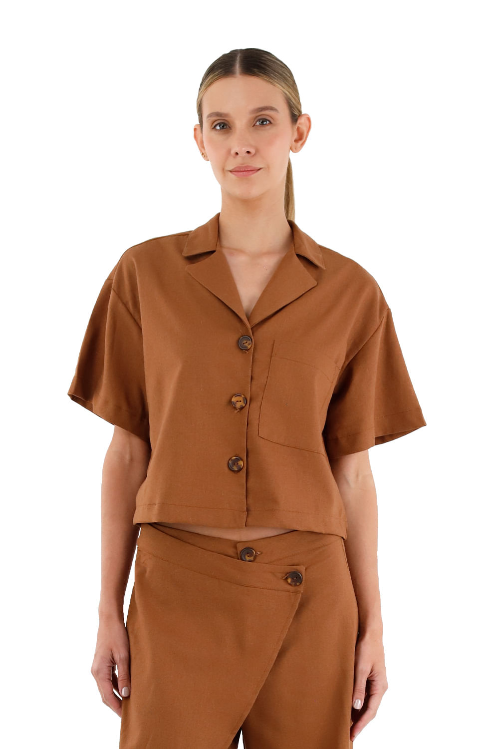 Camisa Charlize Toupe