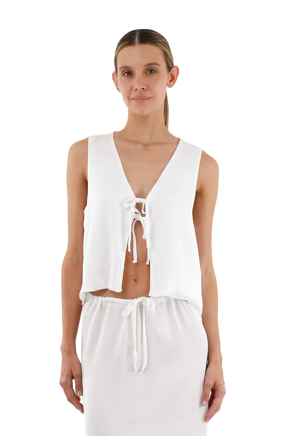 Chaleco Audrey Marfil