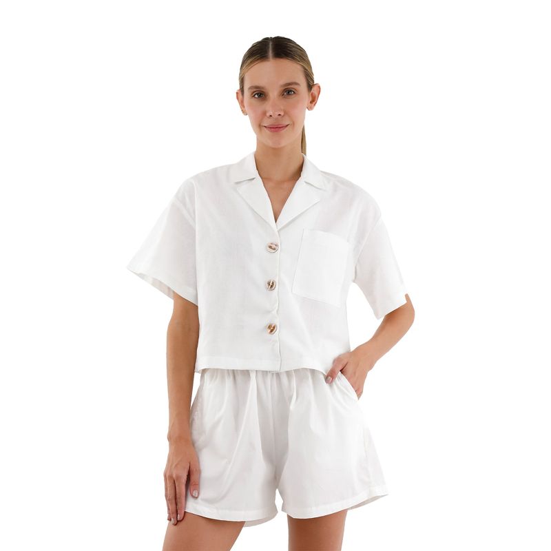 Camisa Charlize Marfil