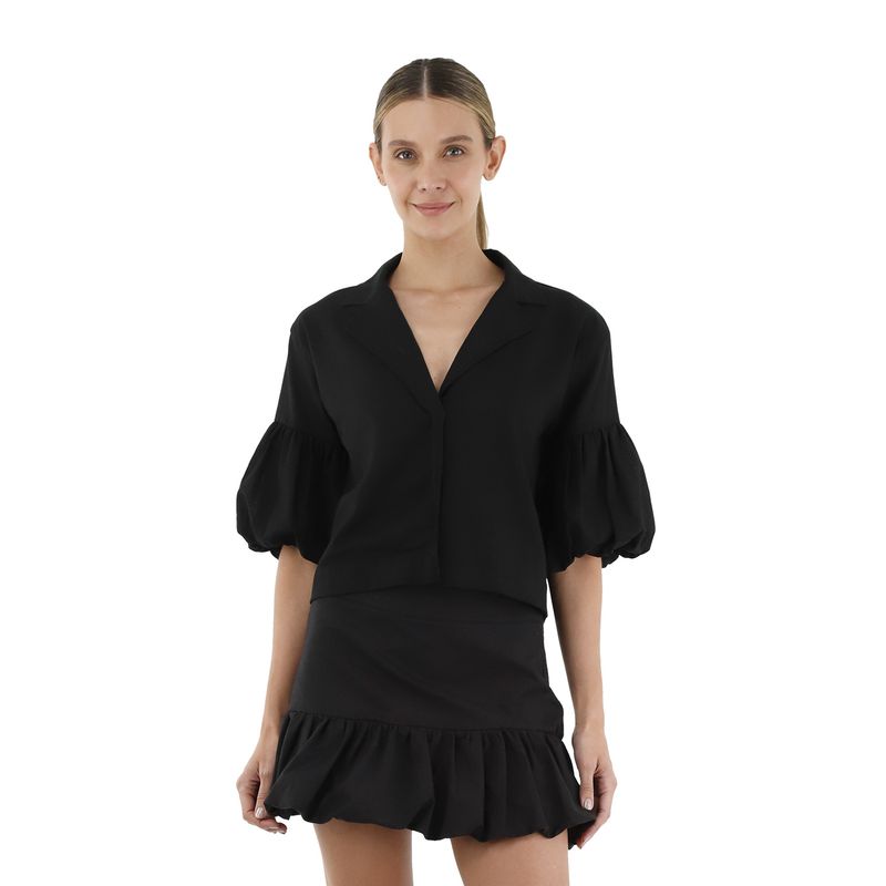 Camisa Daphne Negro