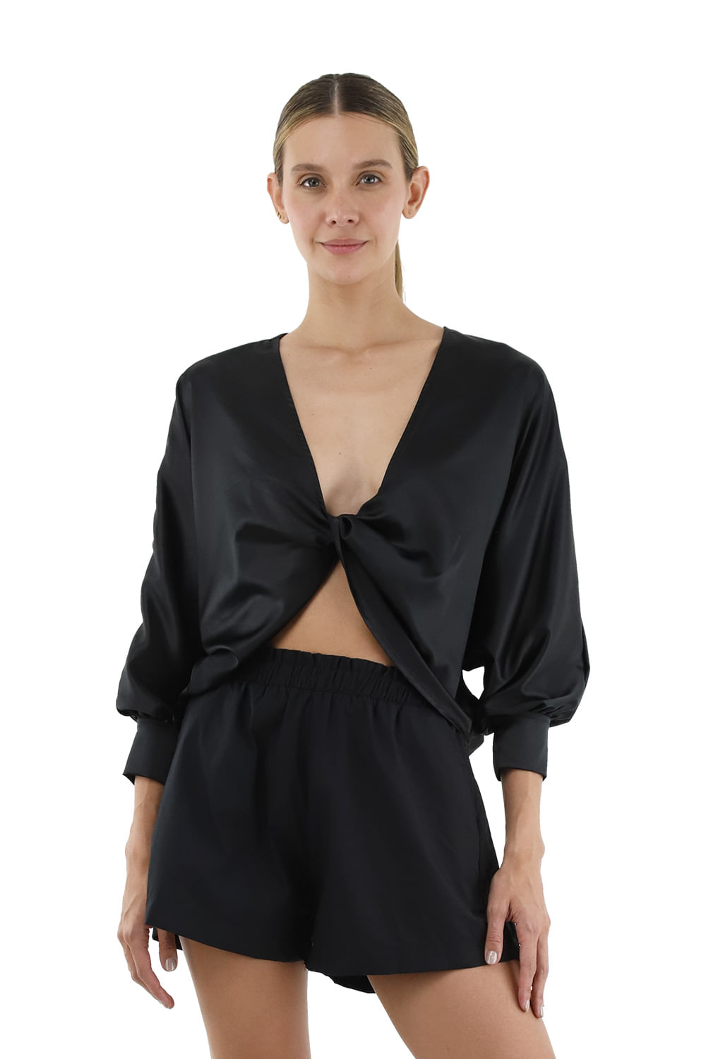 Camisa Loulou Negro