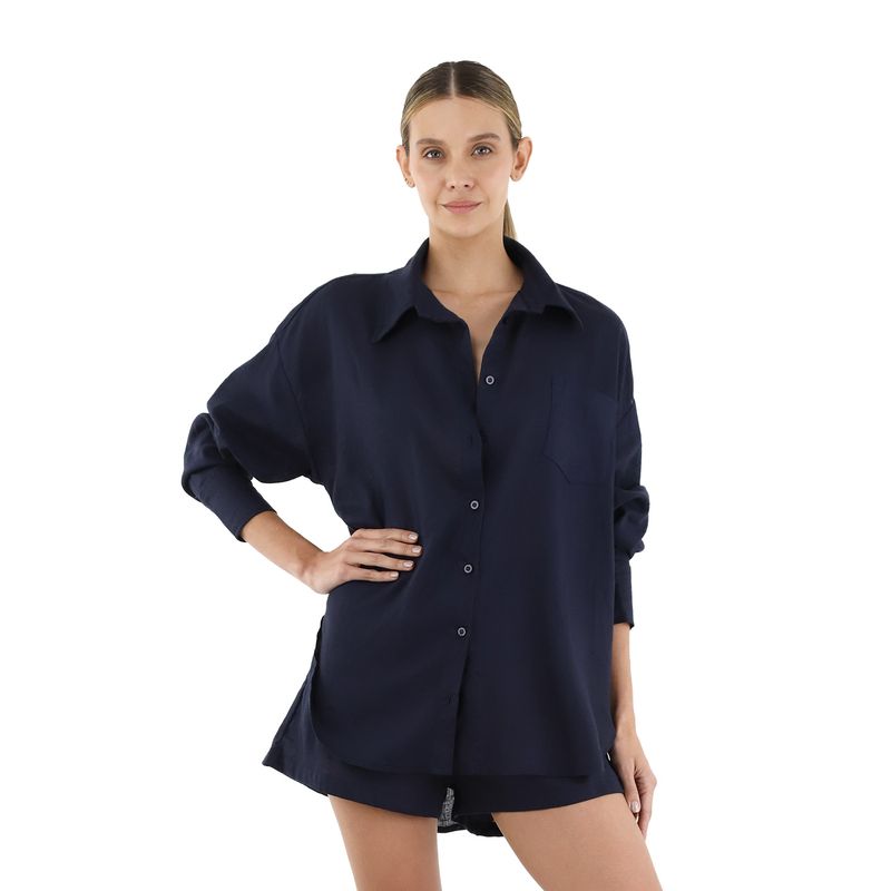 Camisa Tiana Azul_Osc