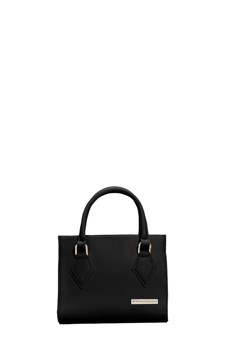 Cartera Flora Negro