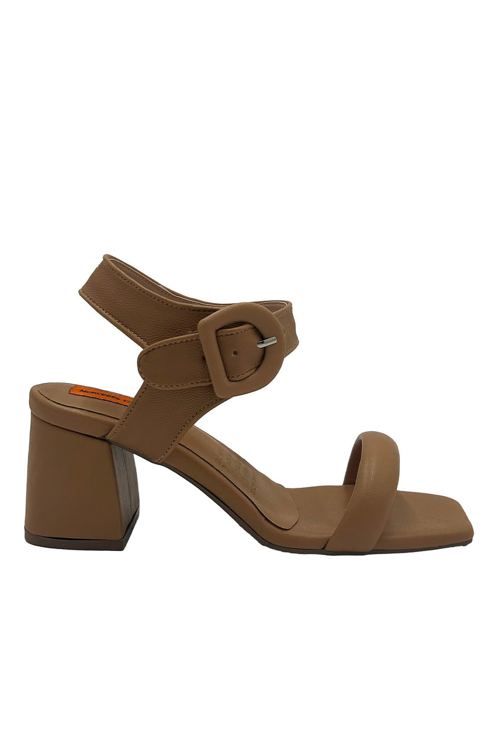 Sandalia Tacón Geneve Beige