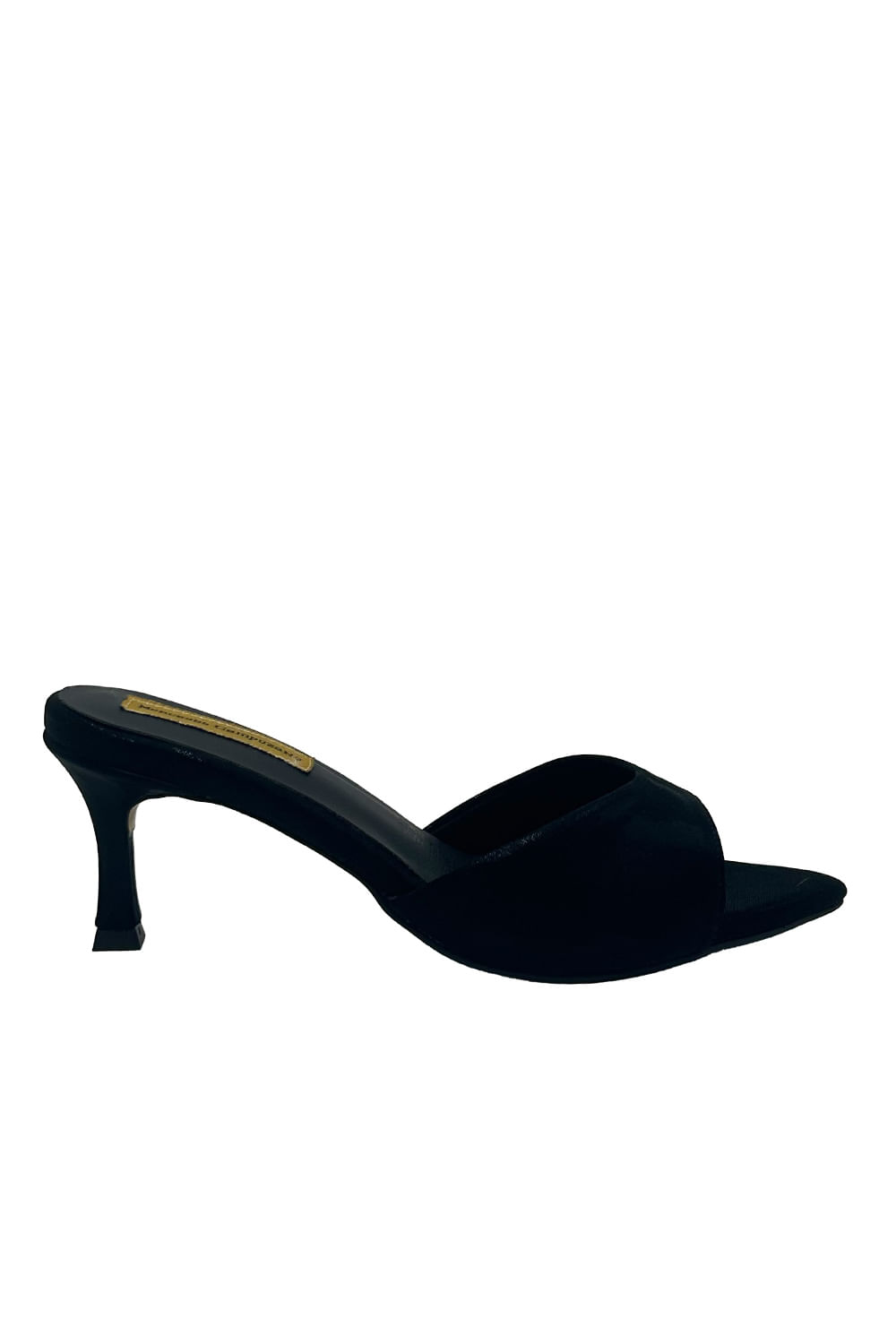 Sandalia Tacón Rose Negro