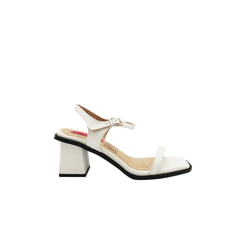 Sandalia Tacón Vivier Marfil