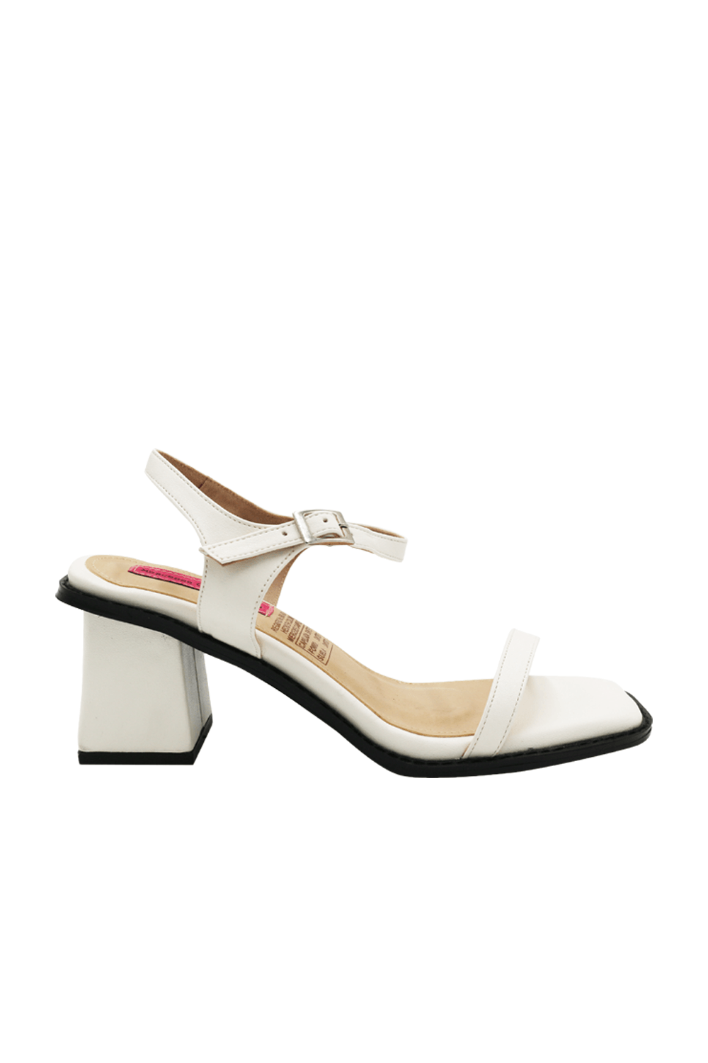 Sandalia Tacón Vivier Marfil