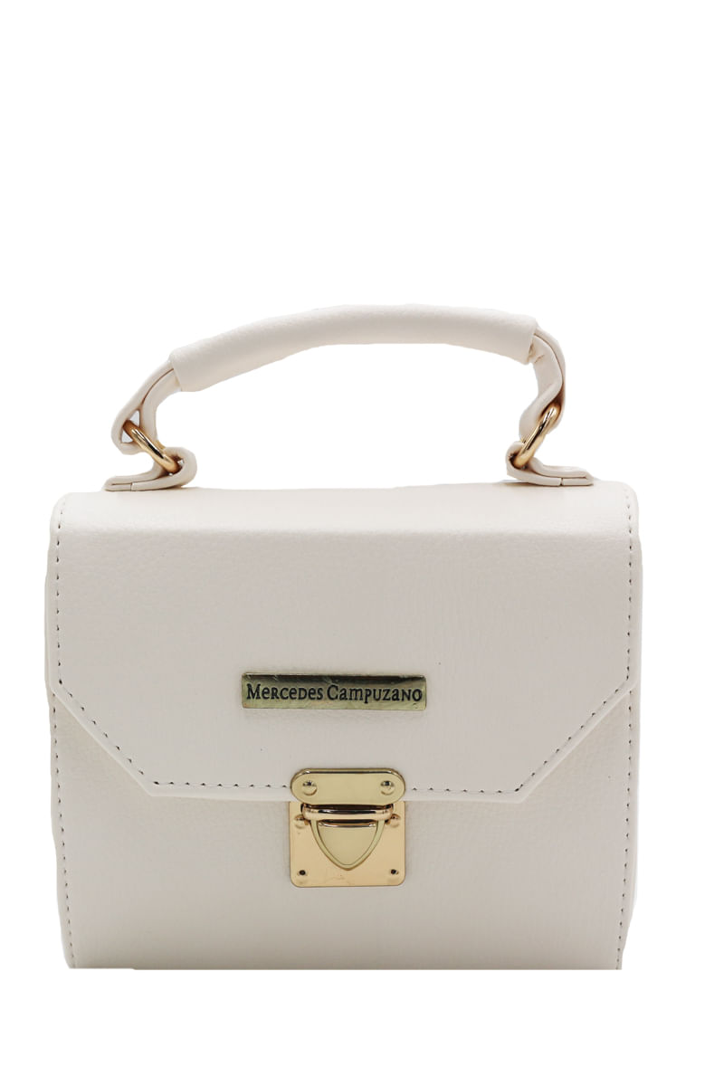 Cartera Coco Marfil