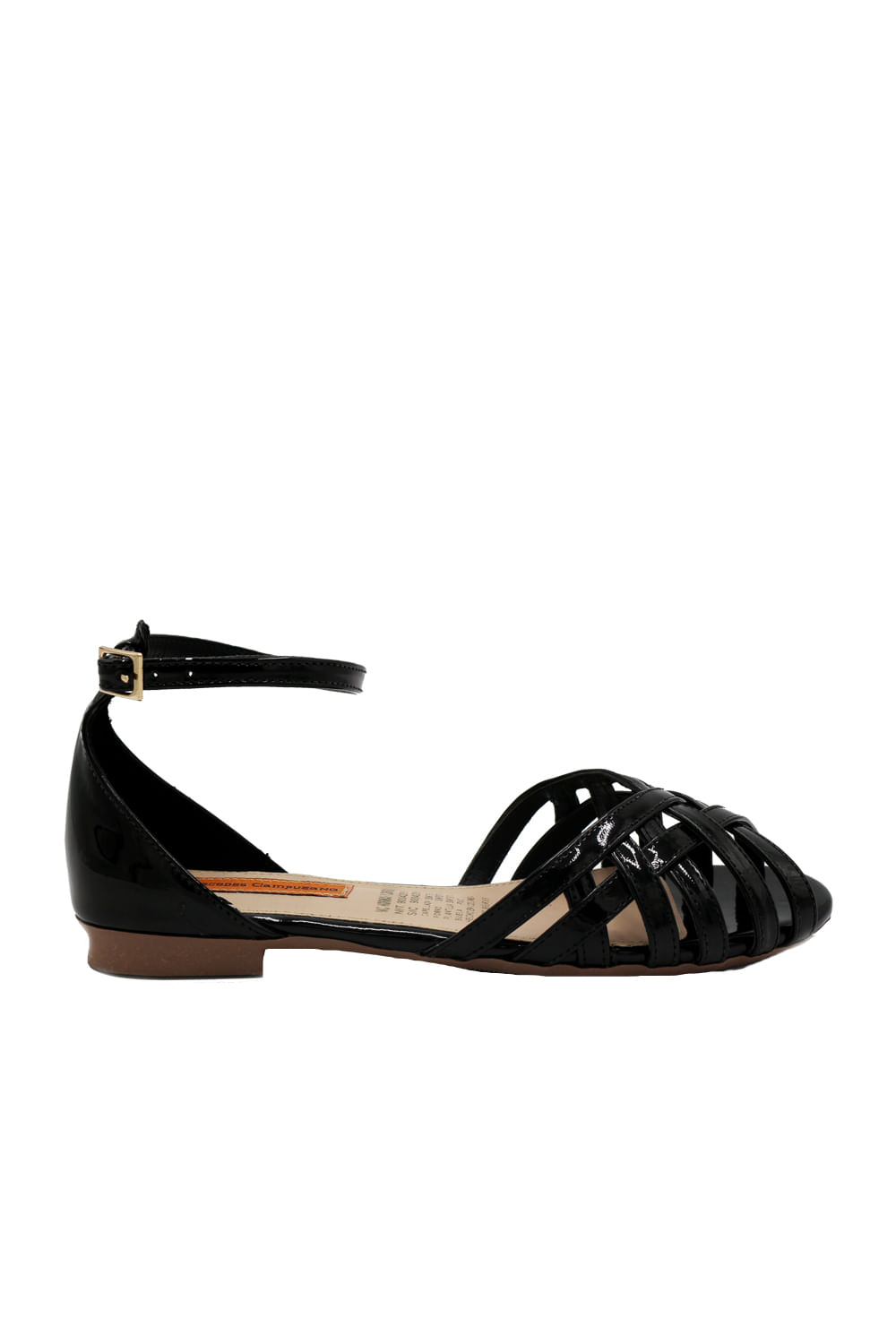 Baleta Charm Negro