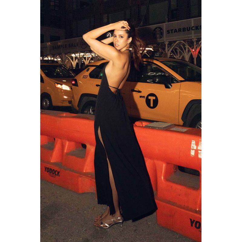 Vestido Largo Eloise Negro