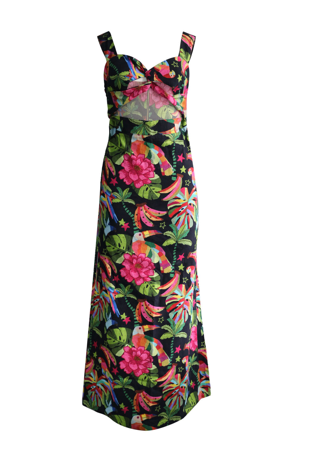 Vestido Largo Jalina Magic_Neg