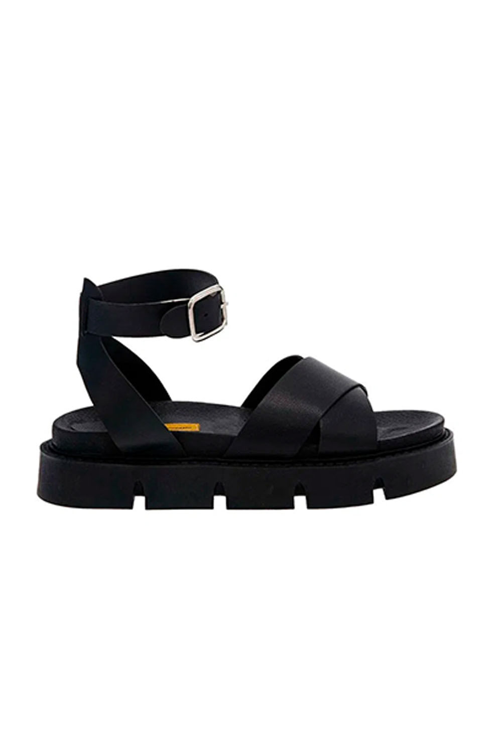 Sandalia Plataforma Romina Negro