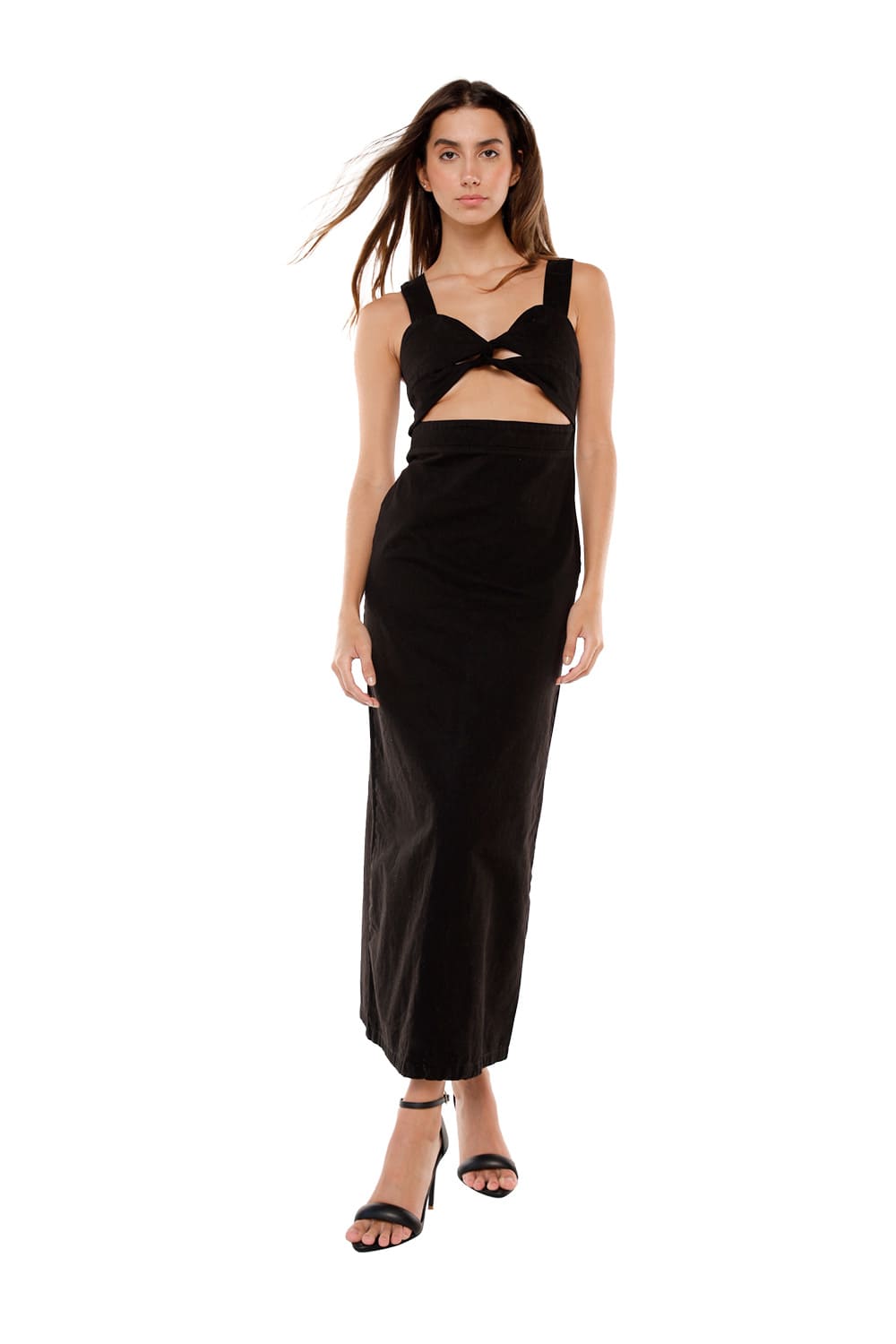 Vestido Largo Jalina Negro