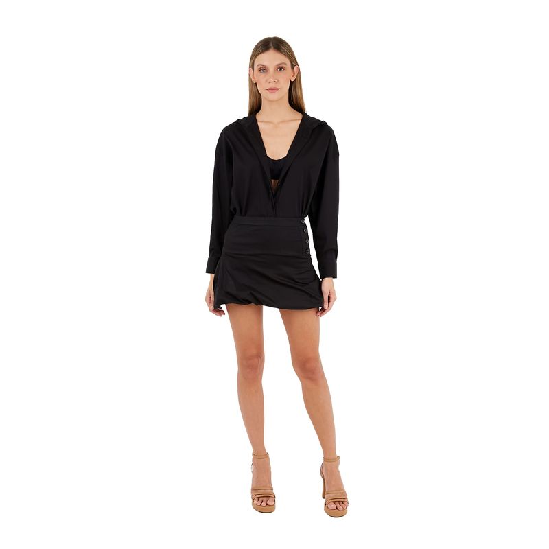 Falda Corta Negro para mujer Soul
