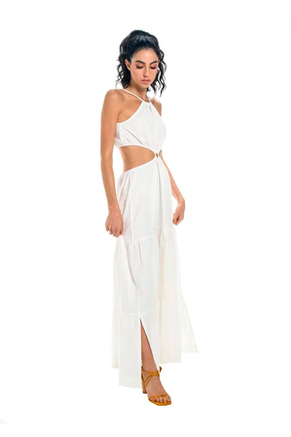 Vestido Largo Dalia Marfil
