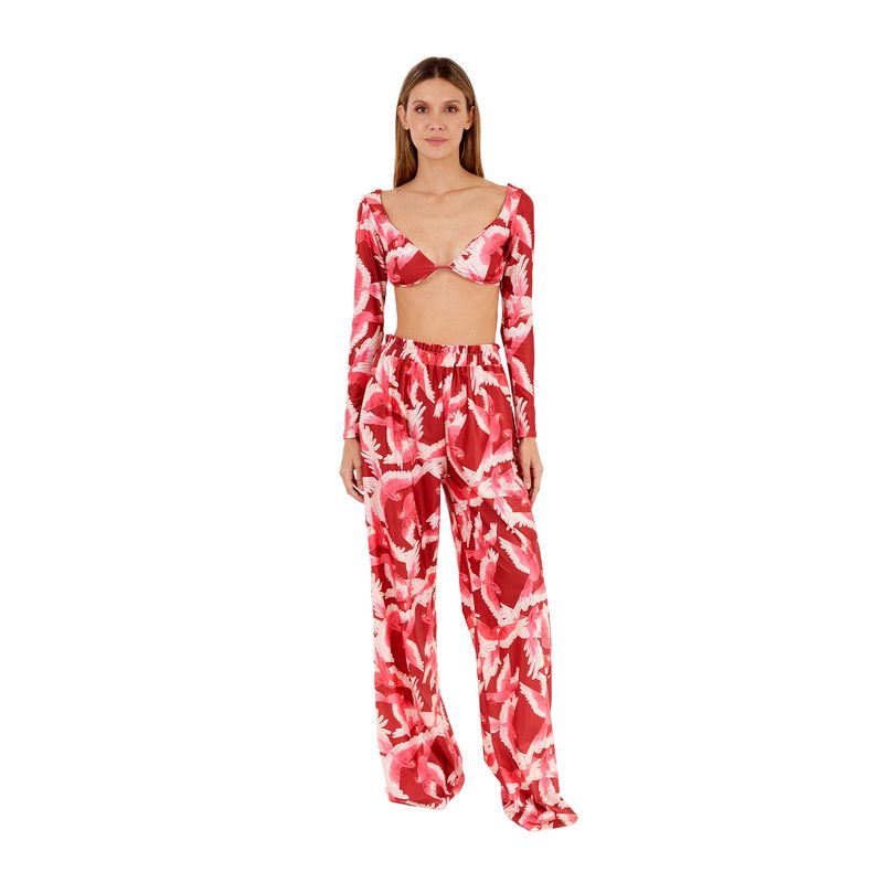 Pantalon Stella Aves_Roj