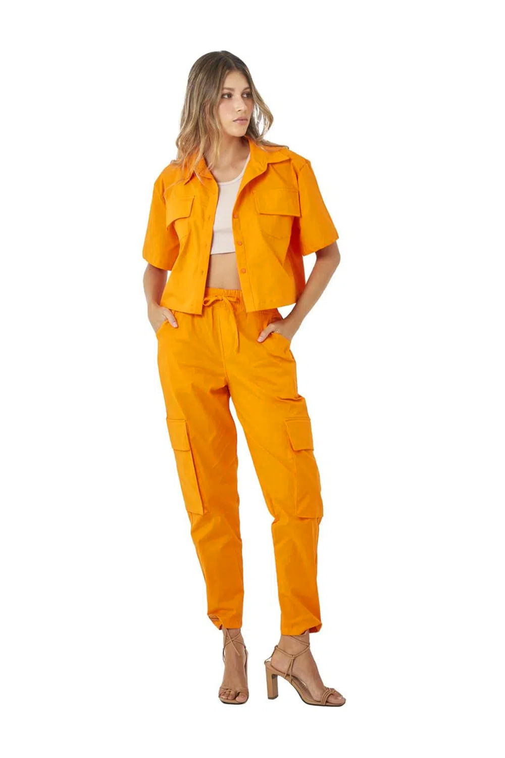 Pantalon Sand Naranja