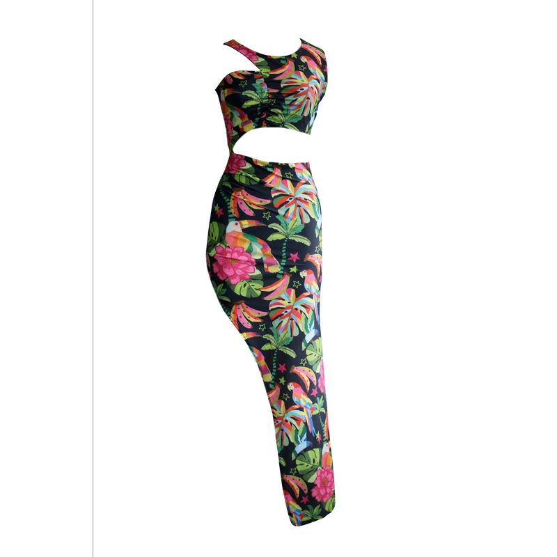 Vestido Largo Felicity Magic_Neg