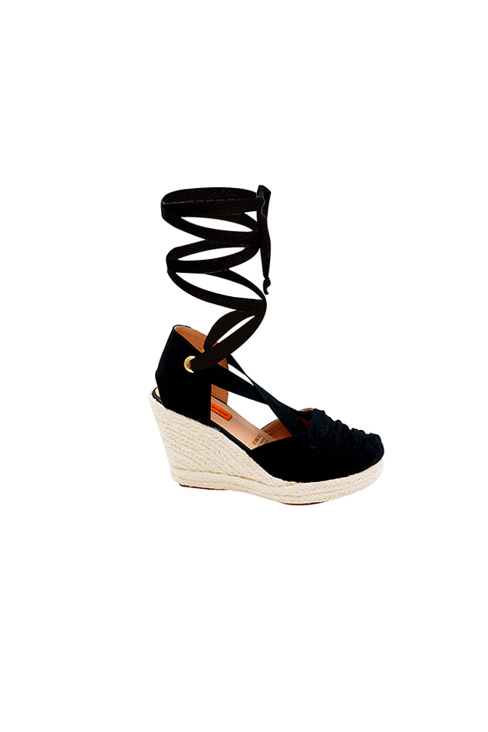 Spadrilla Plataforma Sole Negro