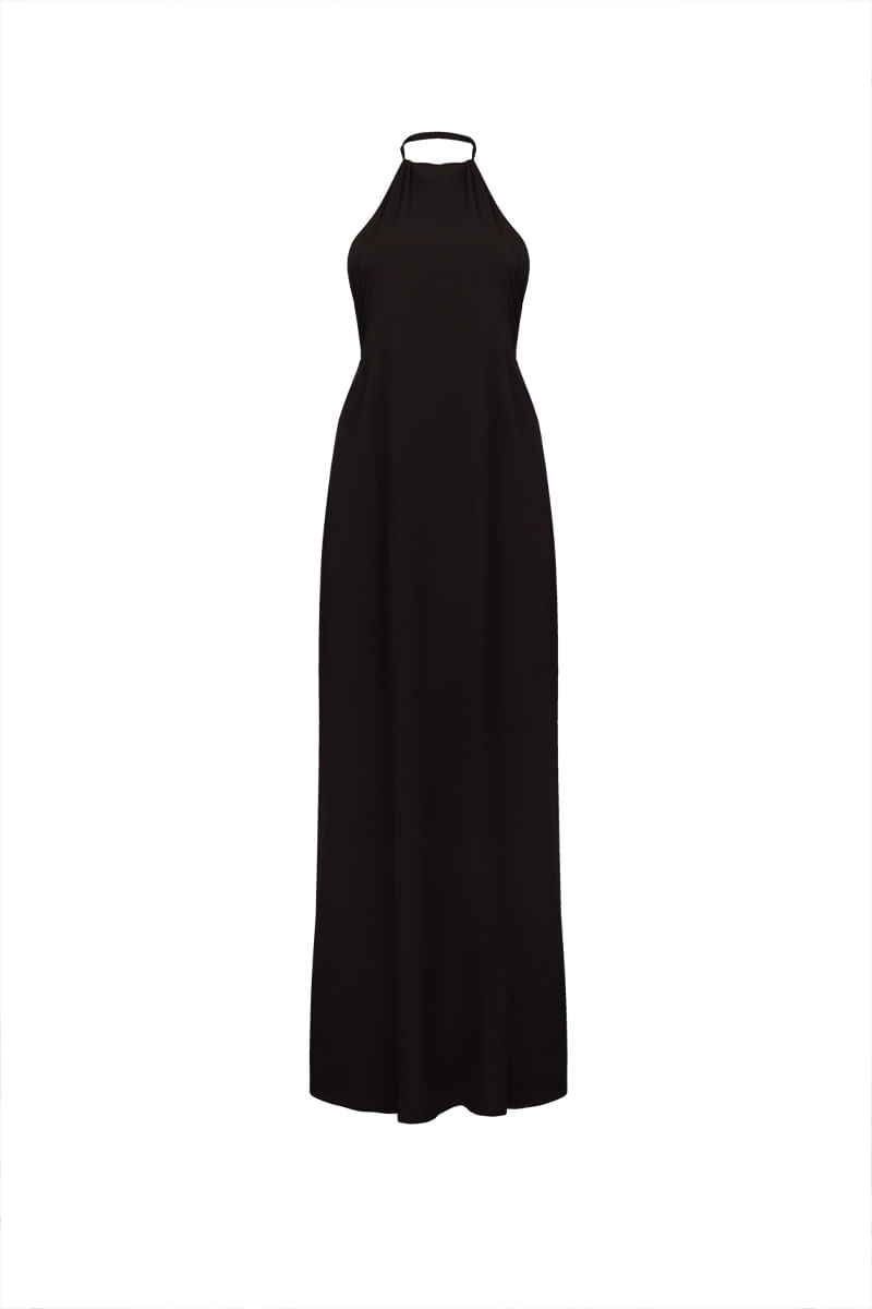 Vestido Largo Eloise Negro
