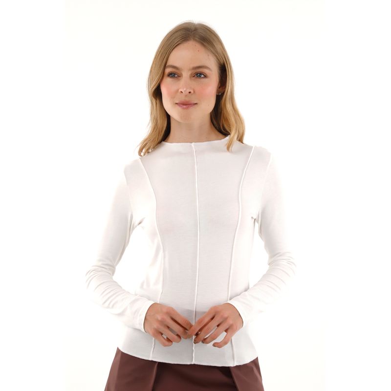 Buzo Marfil para mujer Tellus