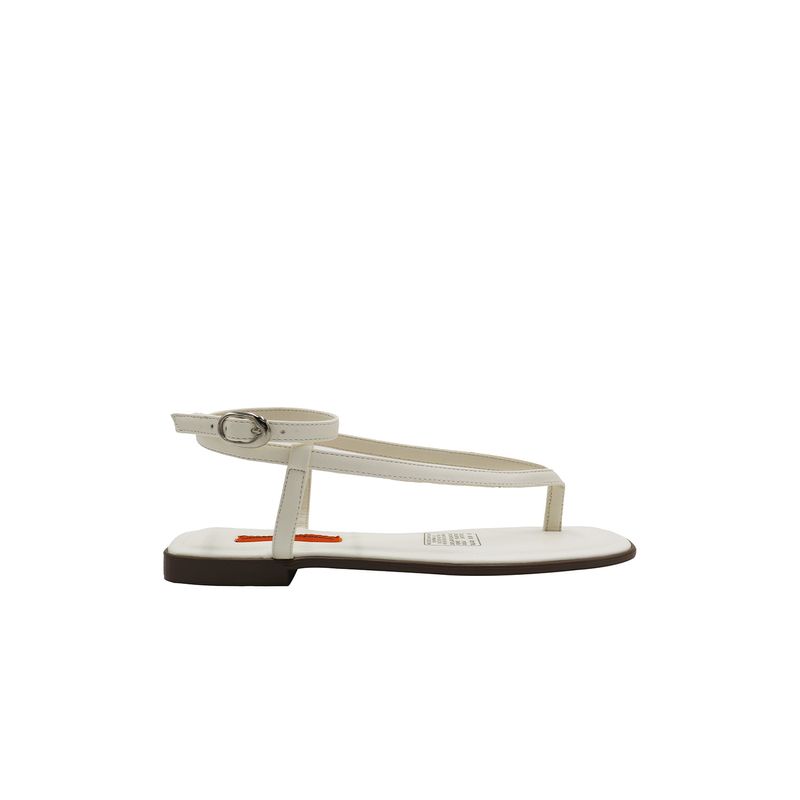 Sandalia Plana Zoey Marfil